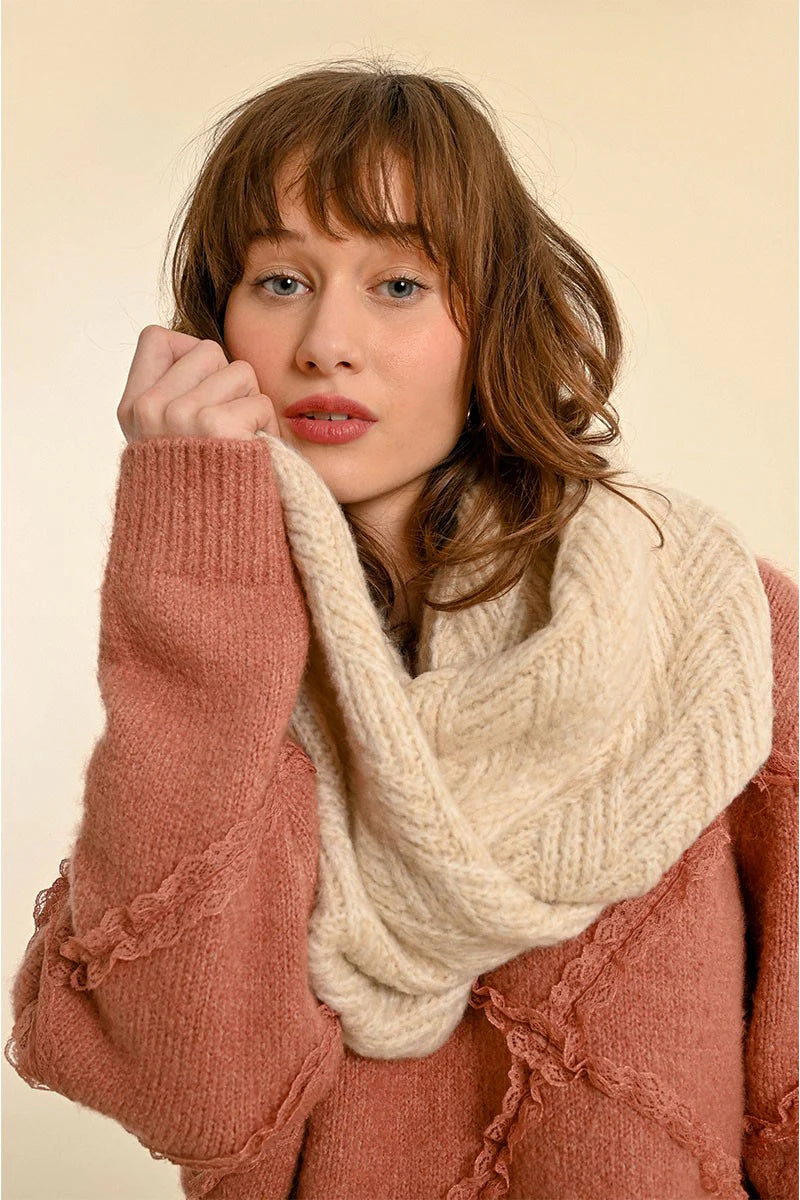 Cable Knit Scarf