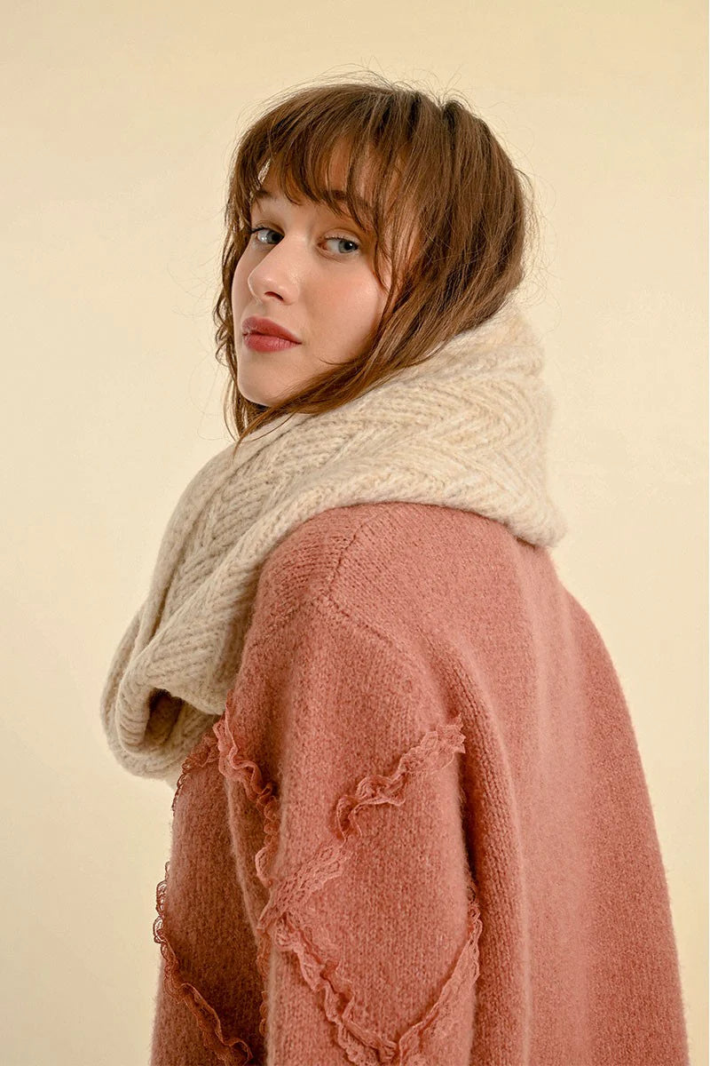 Cable Knit Scarf