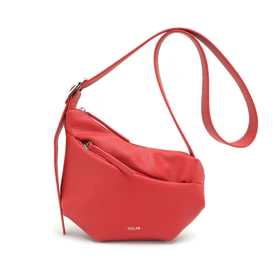 The ‘MIMI’ Crossbody - Cherry Red