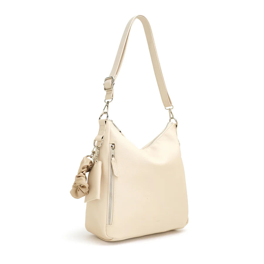 The 'MILE' Hobo - Ecru