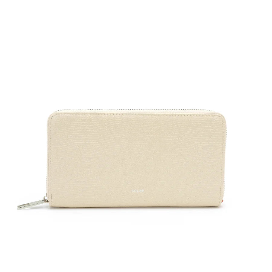 The 'ADLER' Wallet - Vegan Snake - Cream