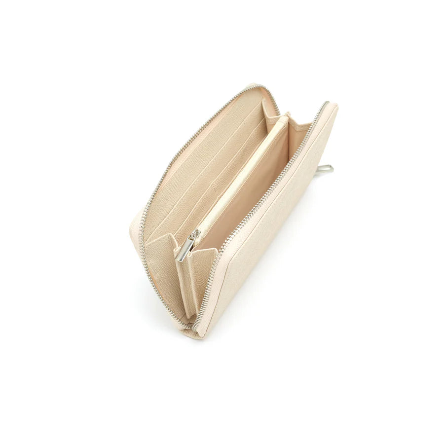 The 'ADLER' Wallet - Vegan Snake - Cream