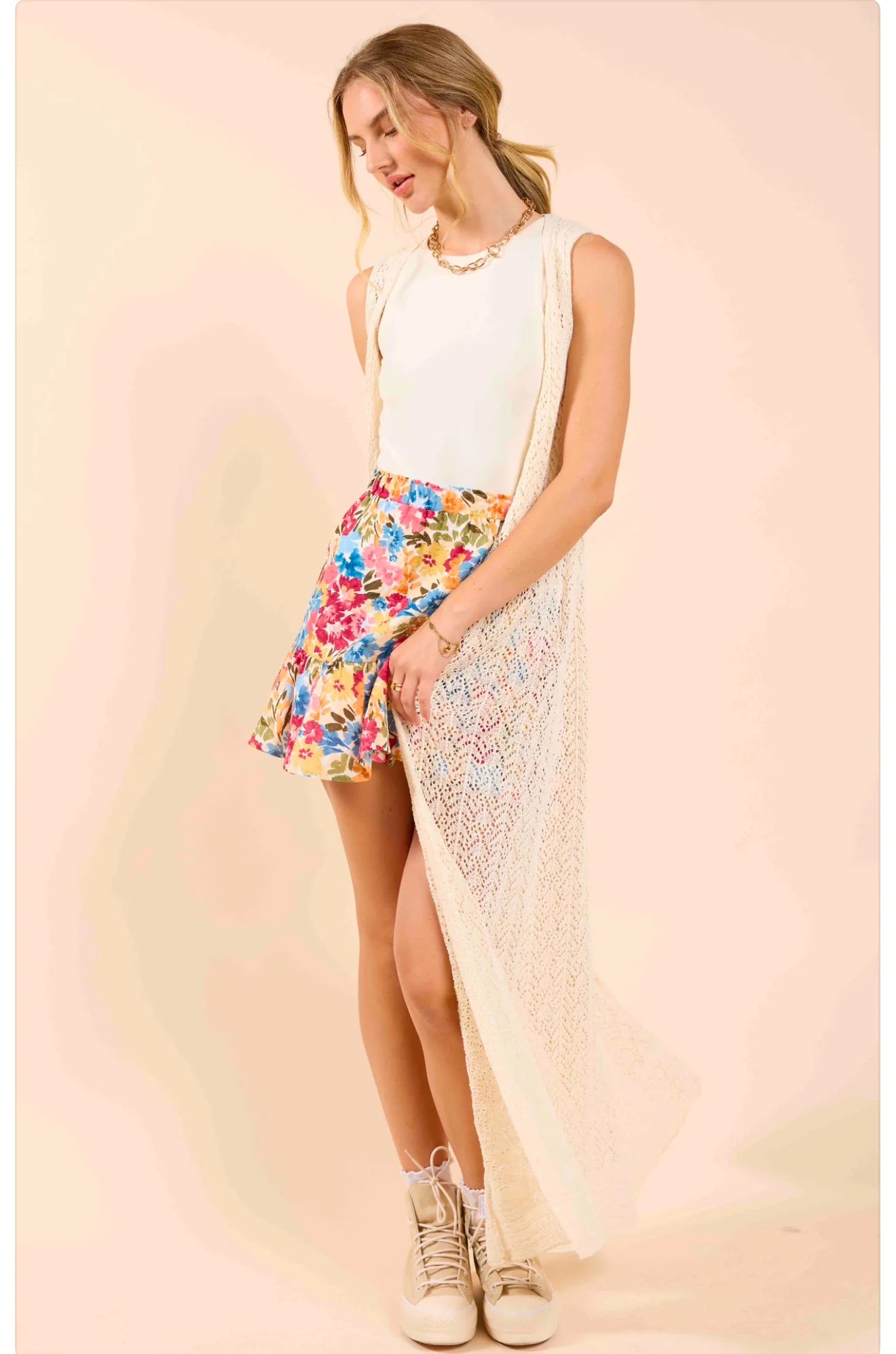 Louise Sleeveless Vest