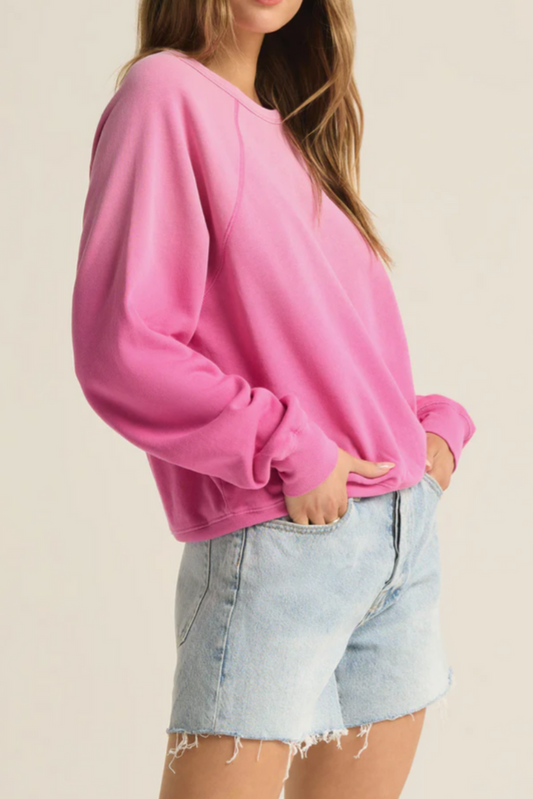 Washed Ashore Sweater inHeartbreaker Pink