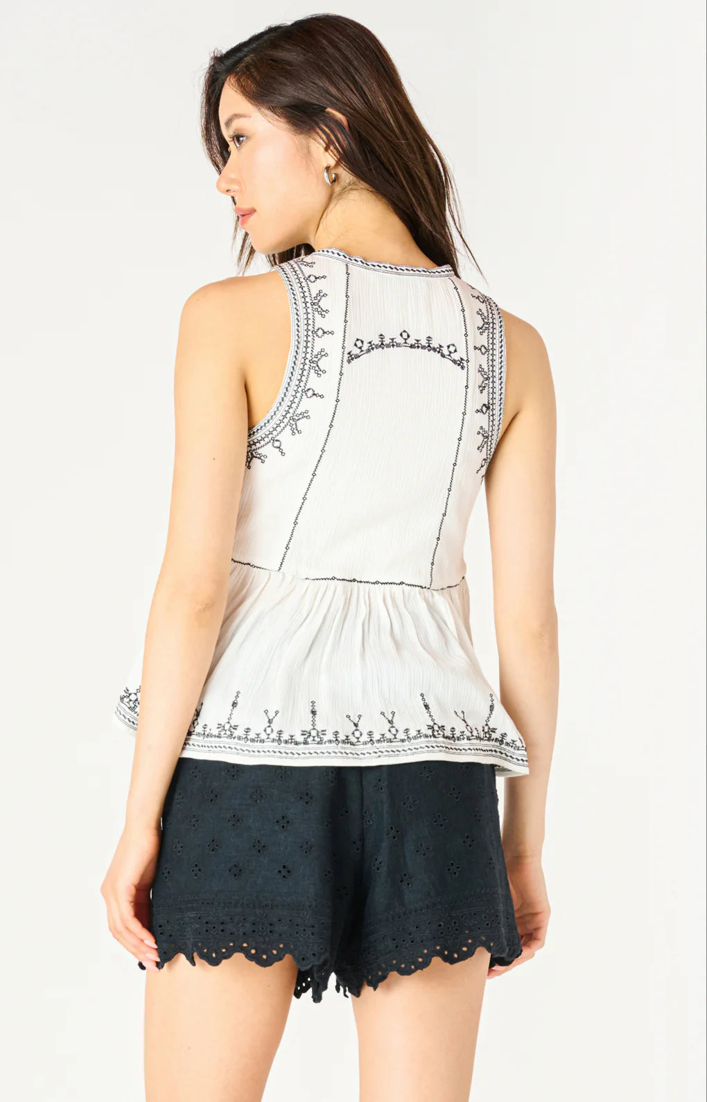 Curvy Eyelet Shorts