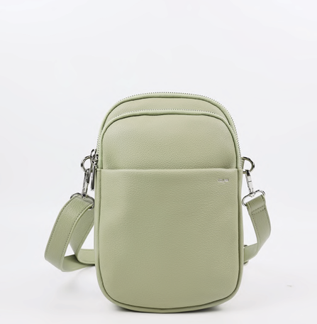 The 'PARK LANE' Crossbody in light green