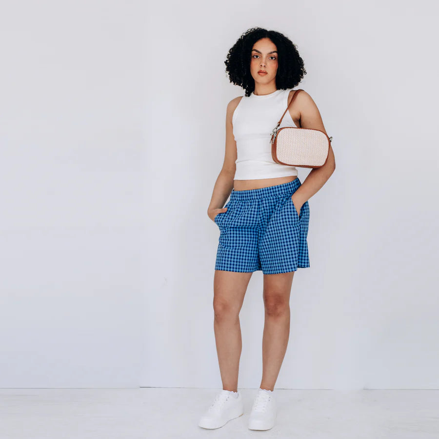 The 'BOBBI' Shoulder/Crossbody in Raffia