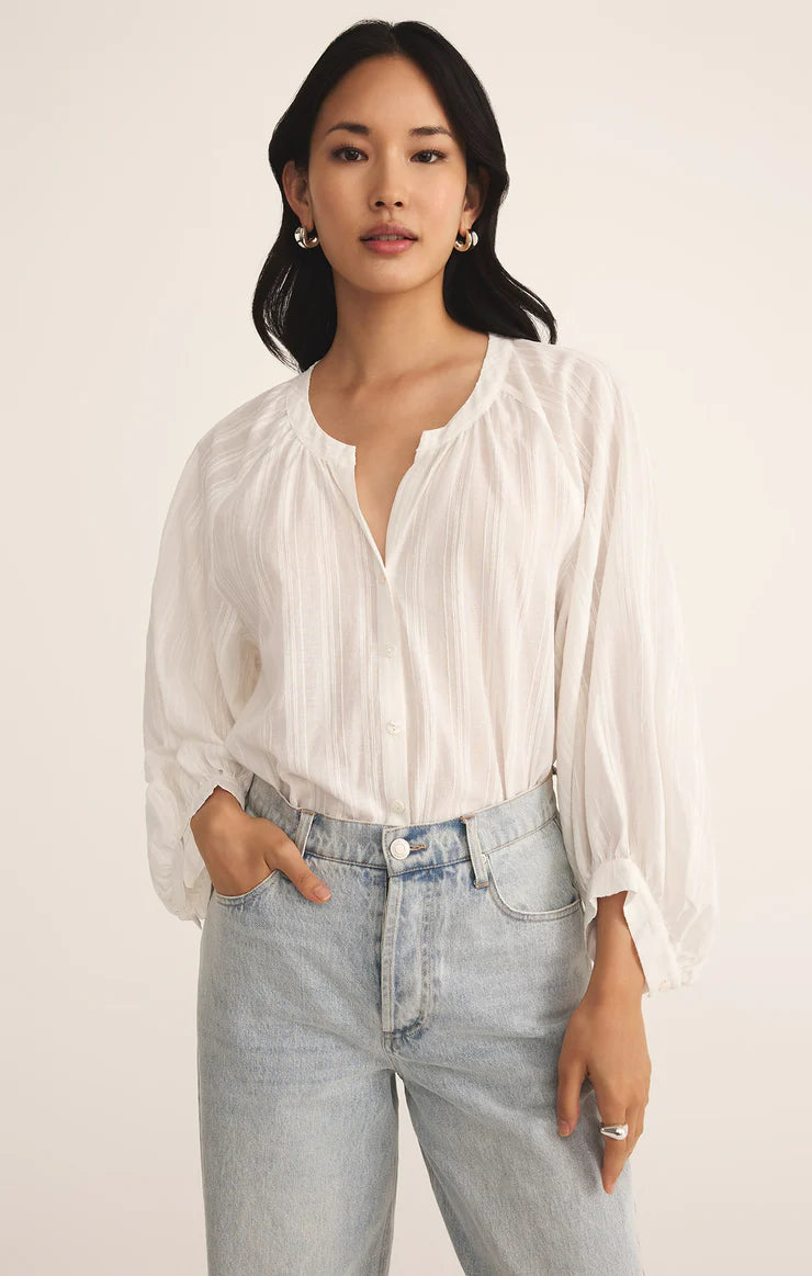 Wren Button Up Top