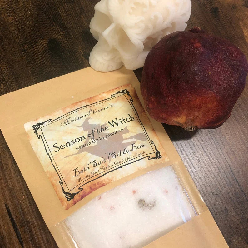 Season of the Witch Magical Autumn All Natural Fall Bath Salt