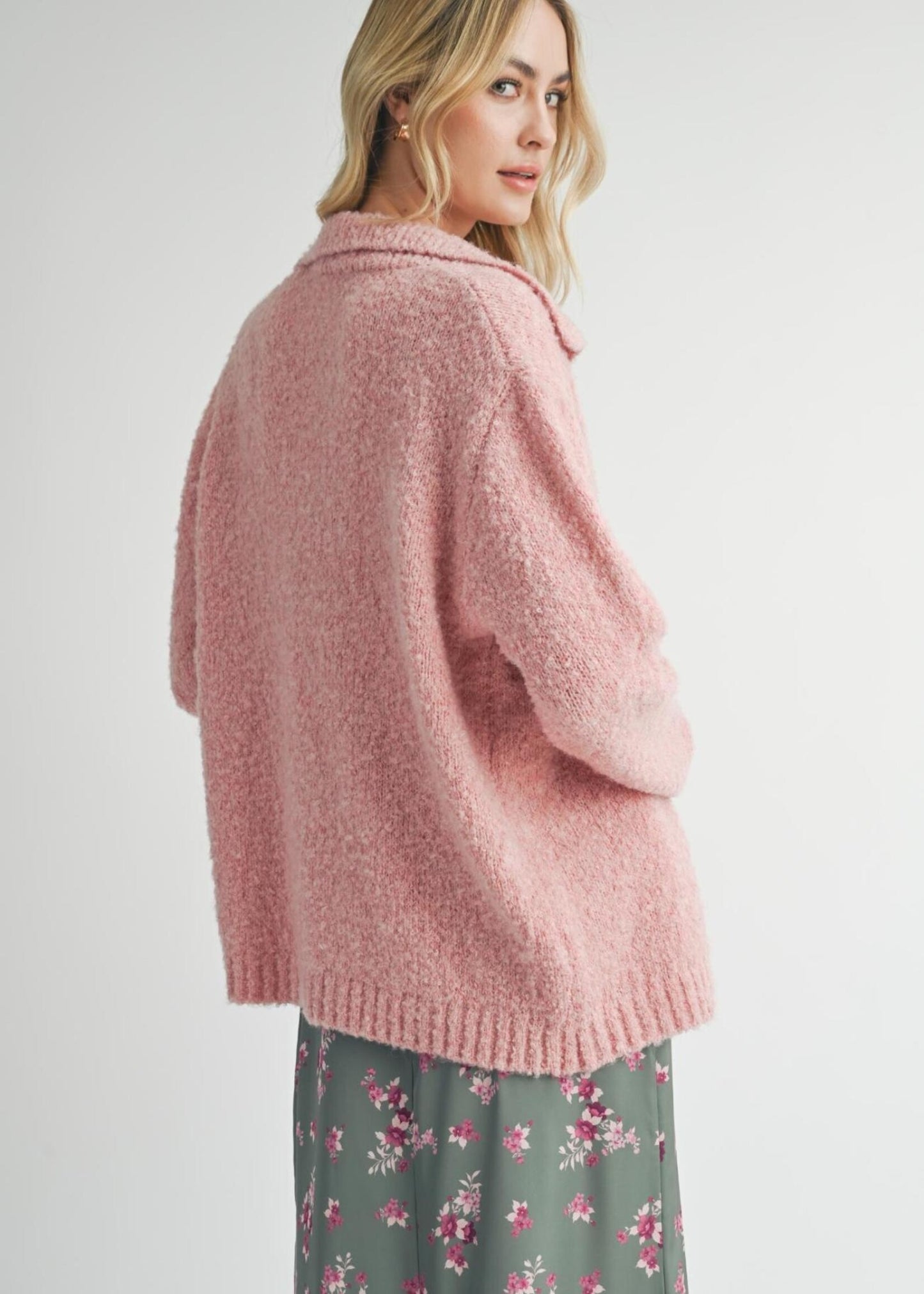 Zoey Zip Up Cardigan