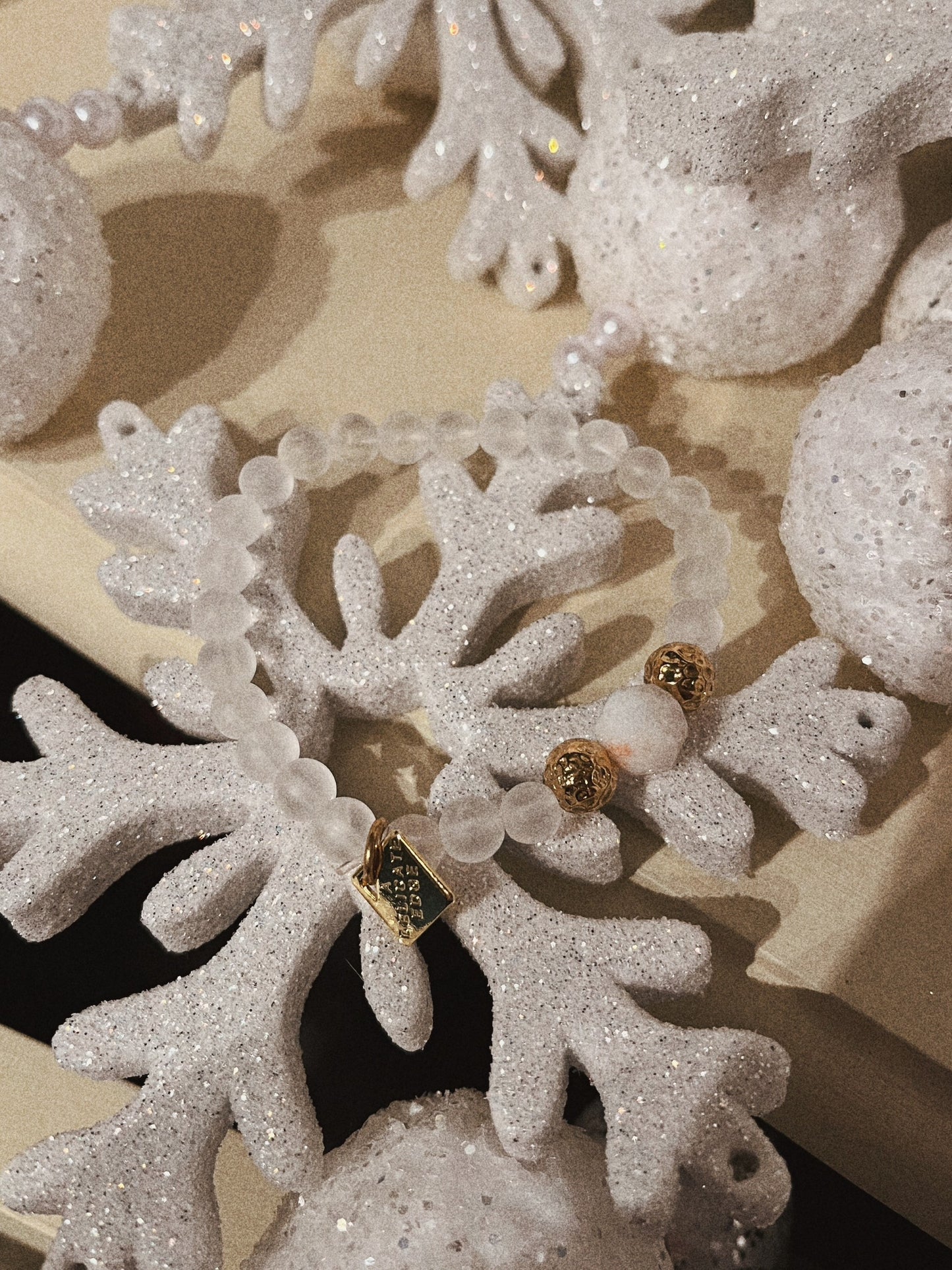 Champagne Stretch Bracelet -The "Curtsy" Collection