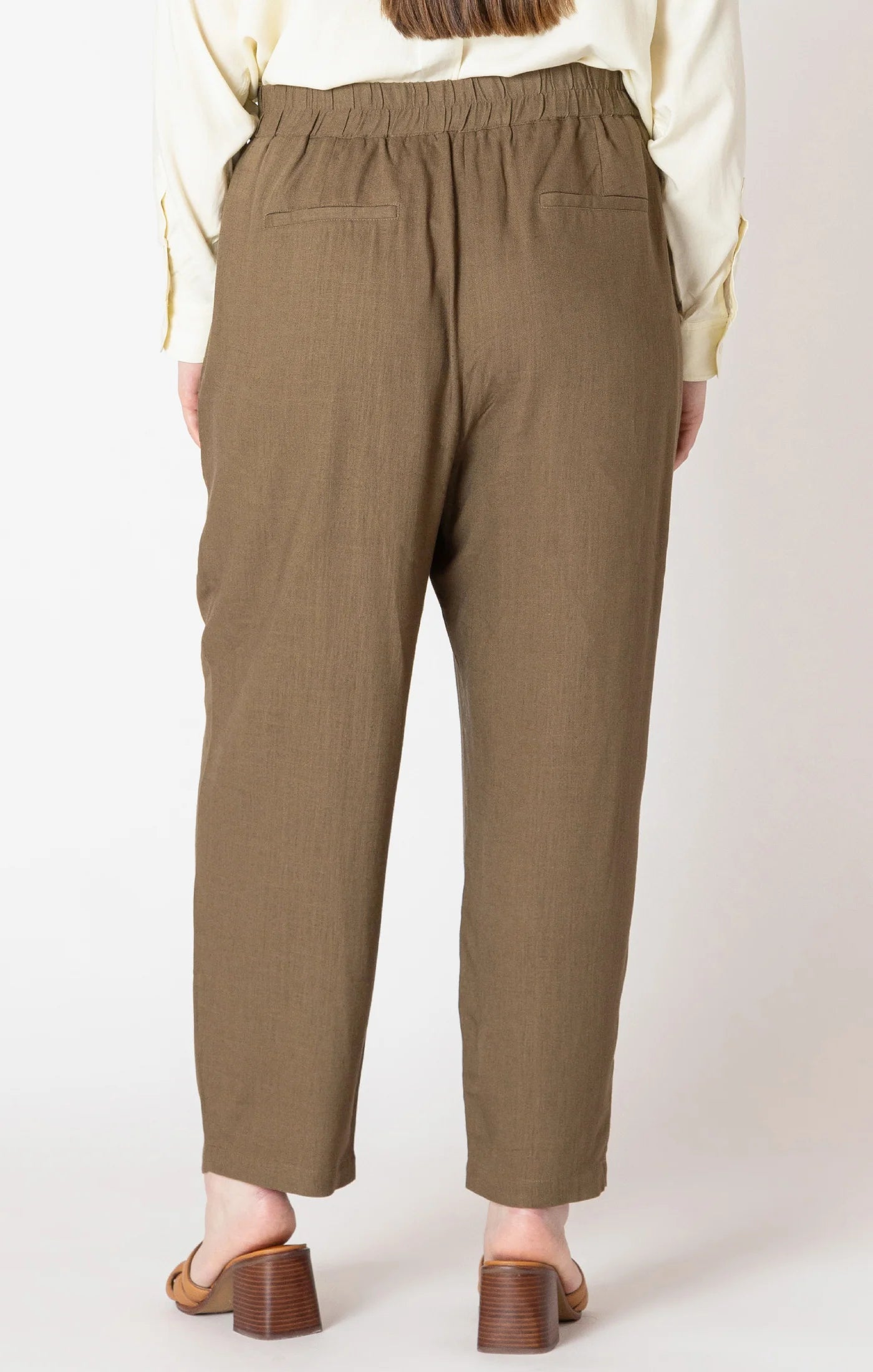 Curvy Olive Pant