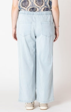 Curvy Knit Denim Jogger