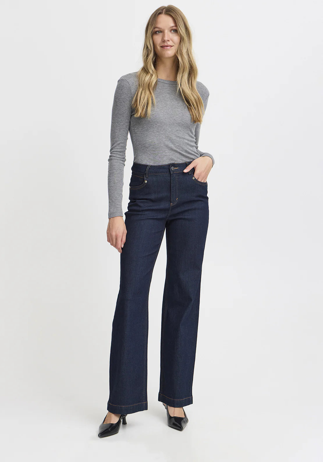 FRCHICAGO HANNA Jeans Wide Leg Denim