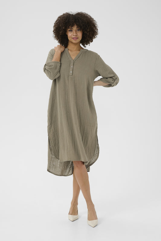 CUmyra Elina Dress - Dusky Green