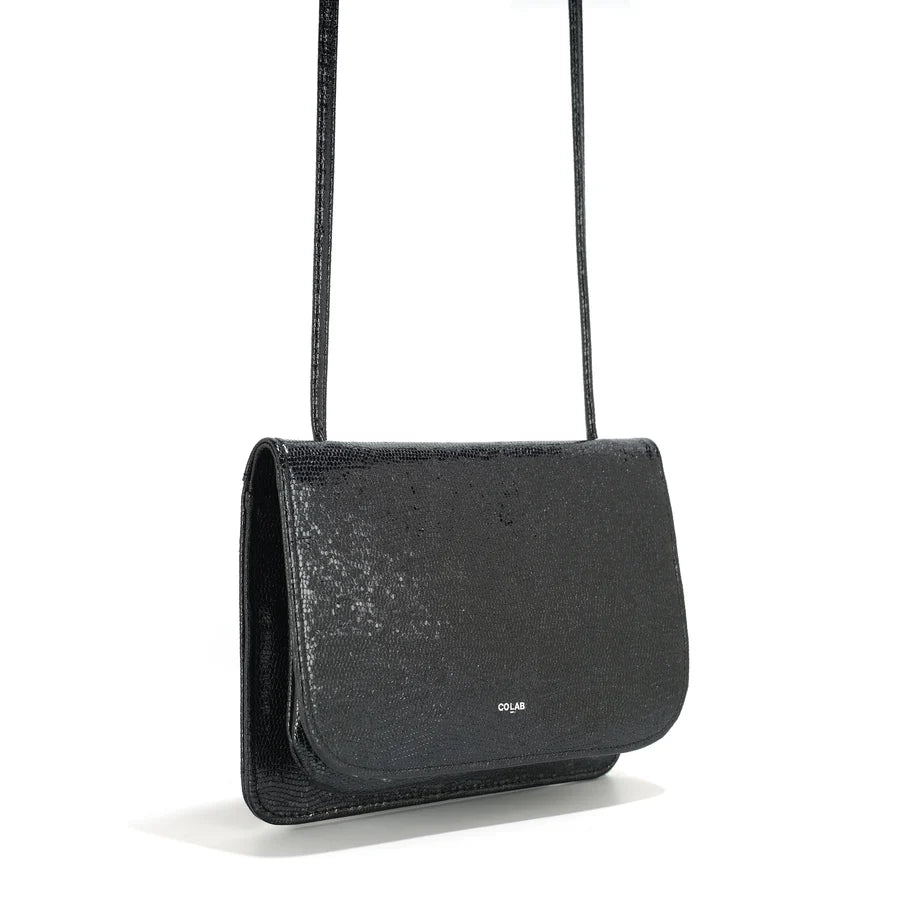 The 'LOLA' 3-in-1 Organizer - Vegan Snake - Black