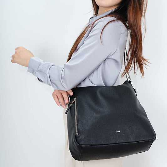 The 'MILE' Hobo in Black