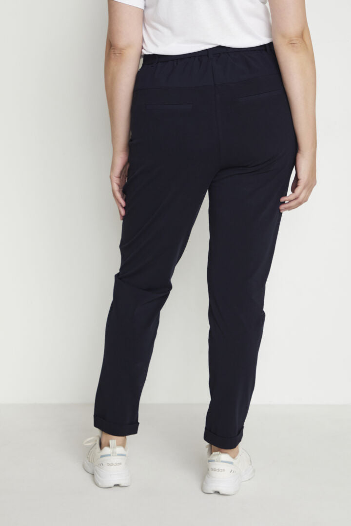 Curvy Midnight Marine Belt Pant