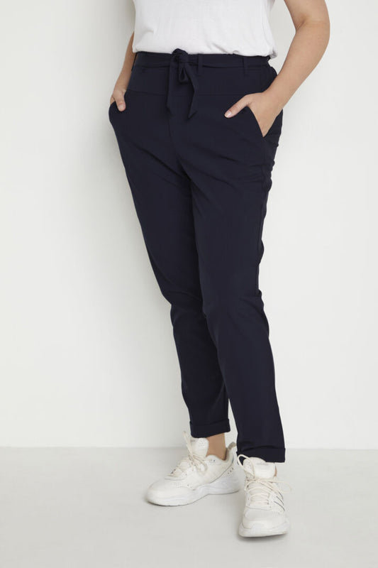 Curvy Midnight Marine Belt Pant