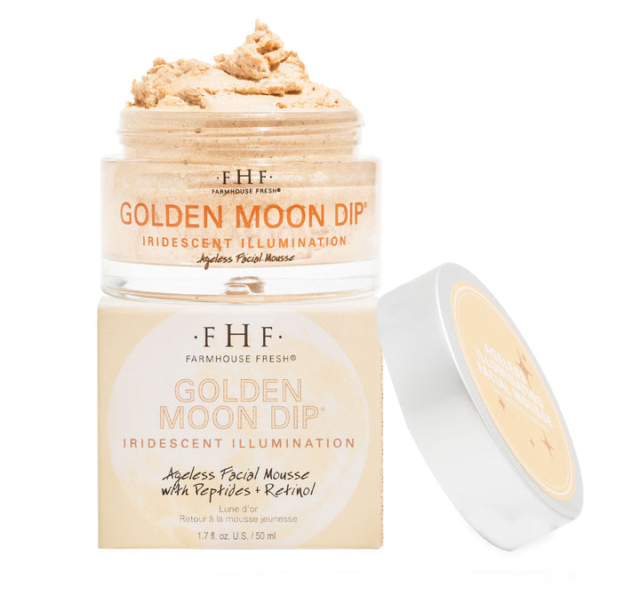 Golden Moon Dip® Illumination Mousse with Retinol + Wrinkle-Targeting Peptides