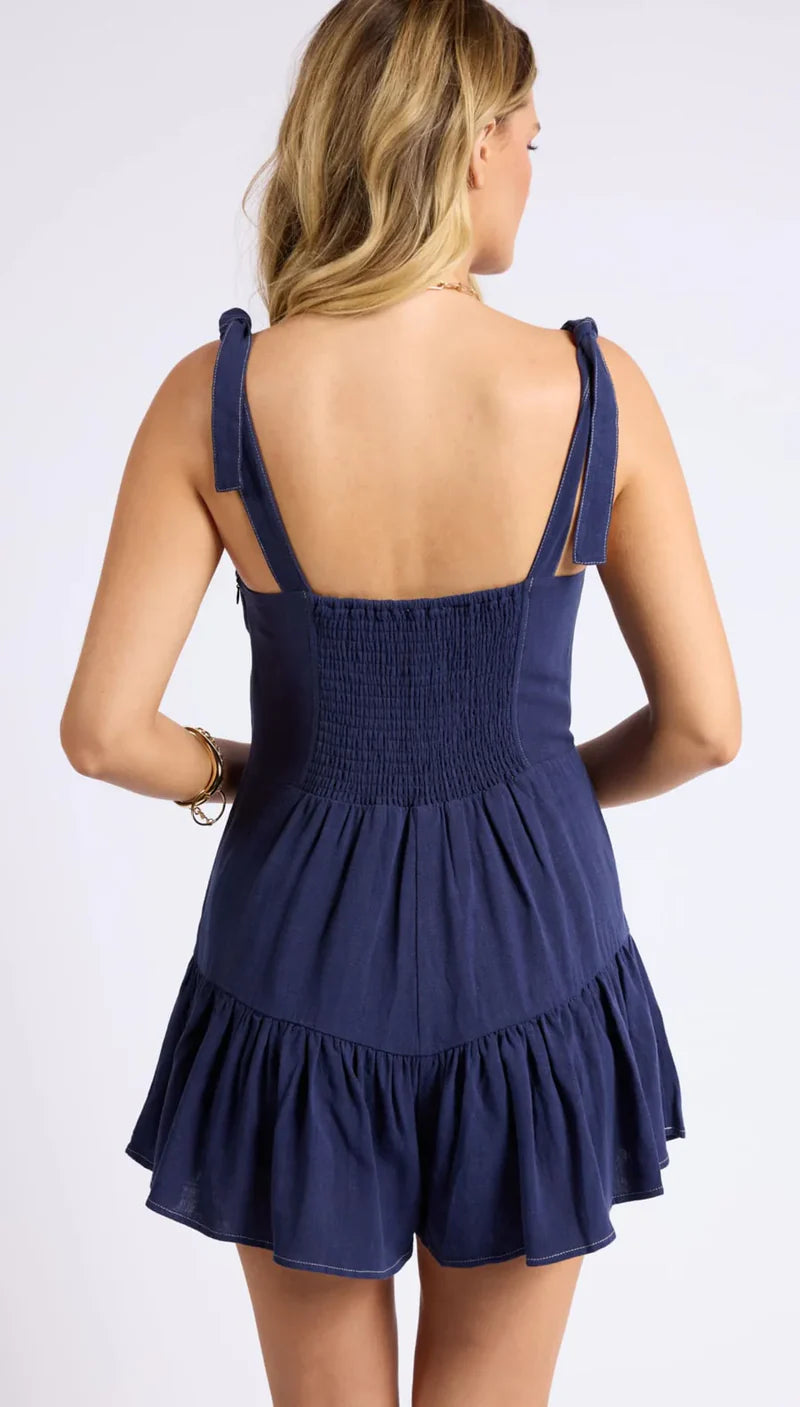 Vast Sky Corset Romper