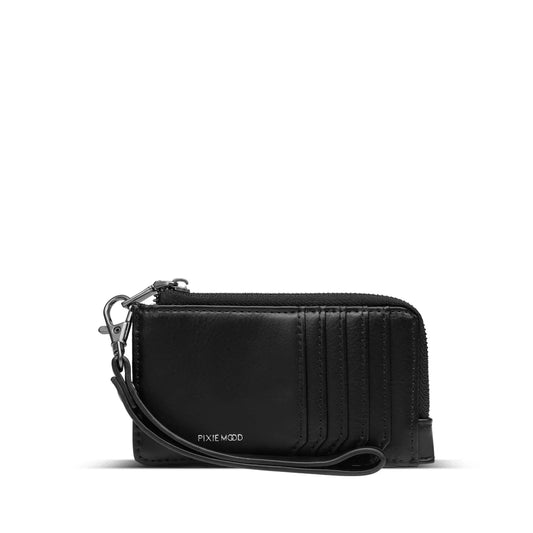 Quinn Card Wallet - Recycled Black