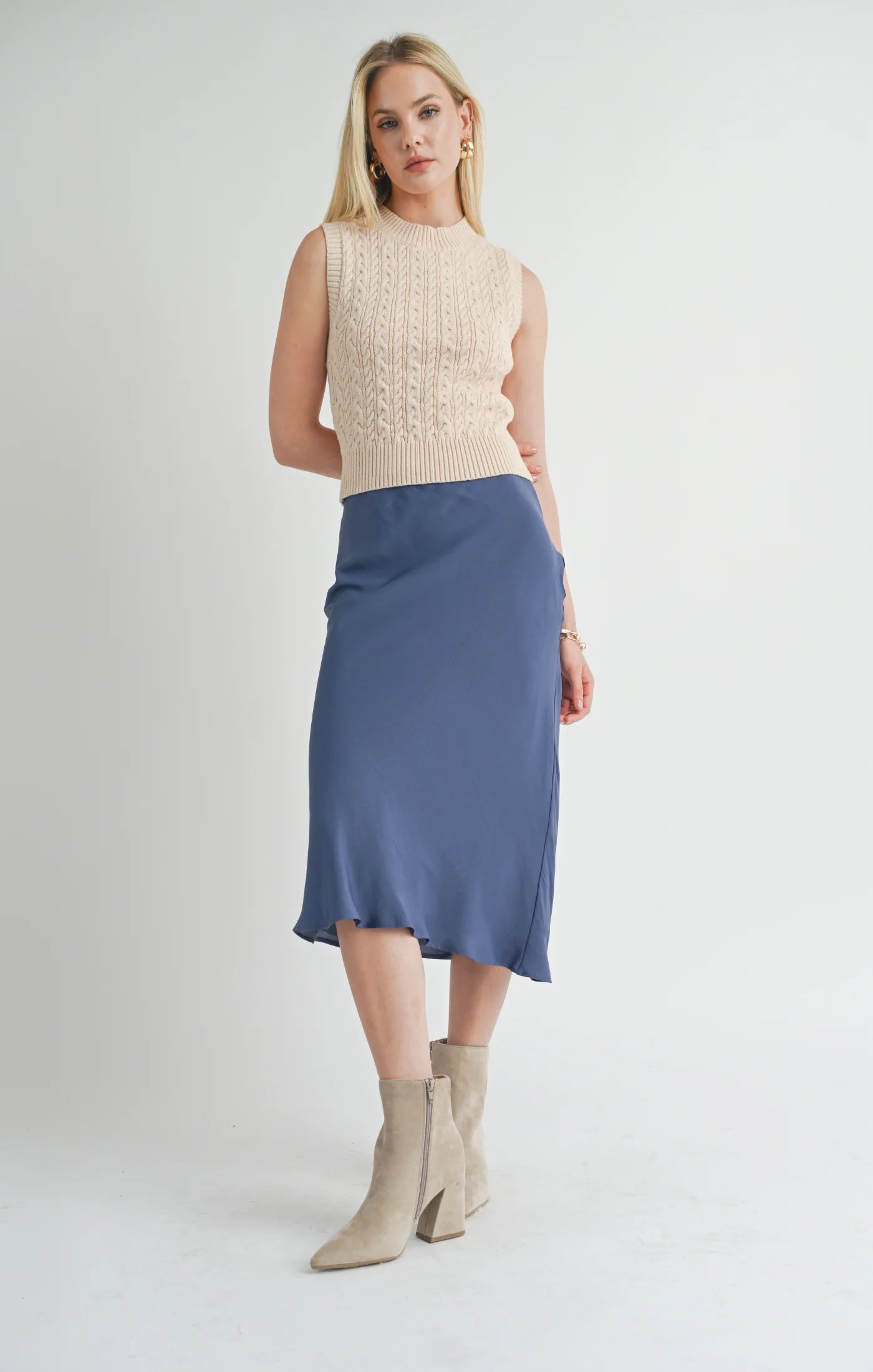 Write Poetry Mermaid Midi Skirt